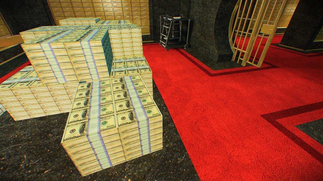 ВЫНЕС ИЗ ОГРОМНОГО БАНКА КУЧУ НАЛИЧКИ ЗЕЛЁНЫХ - PAYDAY 2