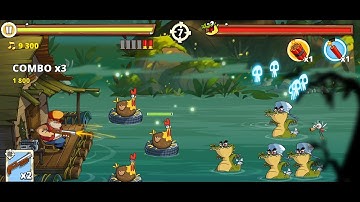 Swamp Attack 2 (by Hyper Dot Studios Limited) - action game for Android and iOS - gameplay.