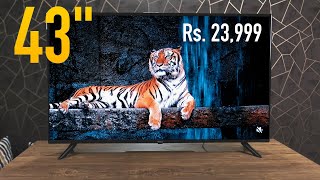 Redmi Smart TV 43 FHD Android 11 TV, PatchWall 4 With IMDb (Rs. 23,999)