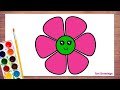 How to Draw a Flower 🌸 | Tori Drawings