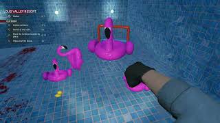 ducks vs flamingos soccer in Crime Scene Cleaner