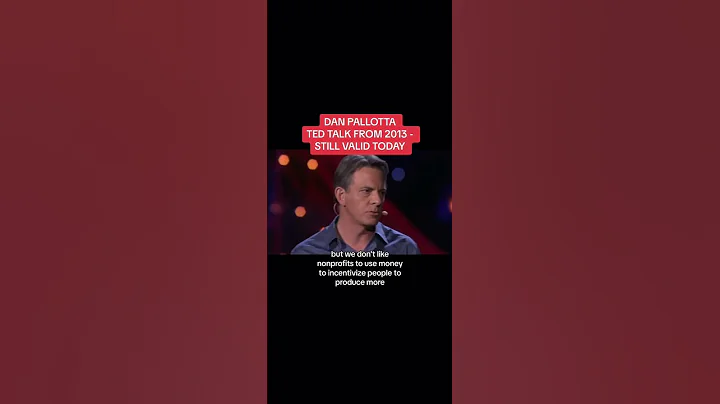 In 2013 activist & fundraiser Dan Pallotta gave this inspiring #tedtalk about the paradox of charity