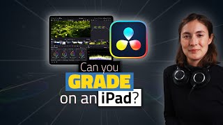 BETTER than you think!! Color Grade on iPad PRO  DaVinci Resolve  Scopes and Monitoring Tips