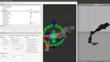 open manipulator gazebo operating scene