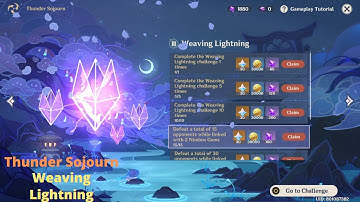 Thunder Sojourn - Weaving Lightning | Genshin Impact