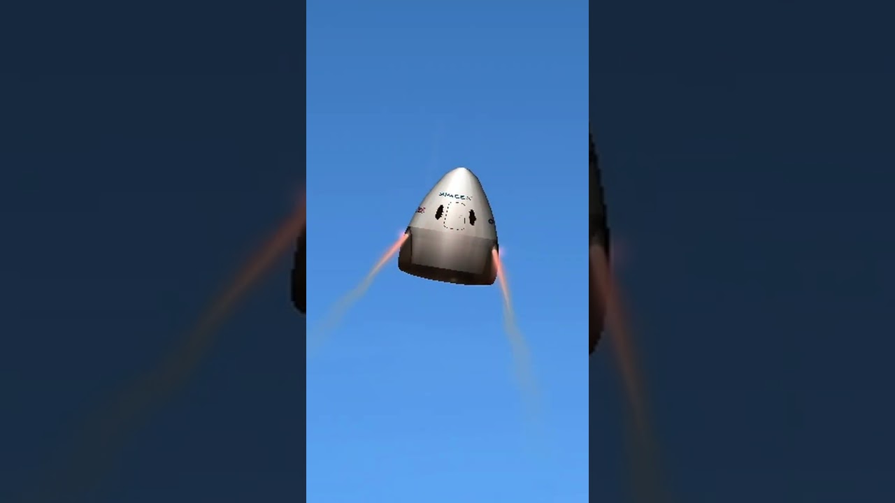Snek-Peak: Propulsively Landing a Crew Dragon in Spaceflight Simulator
