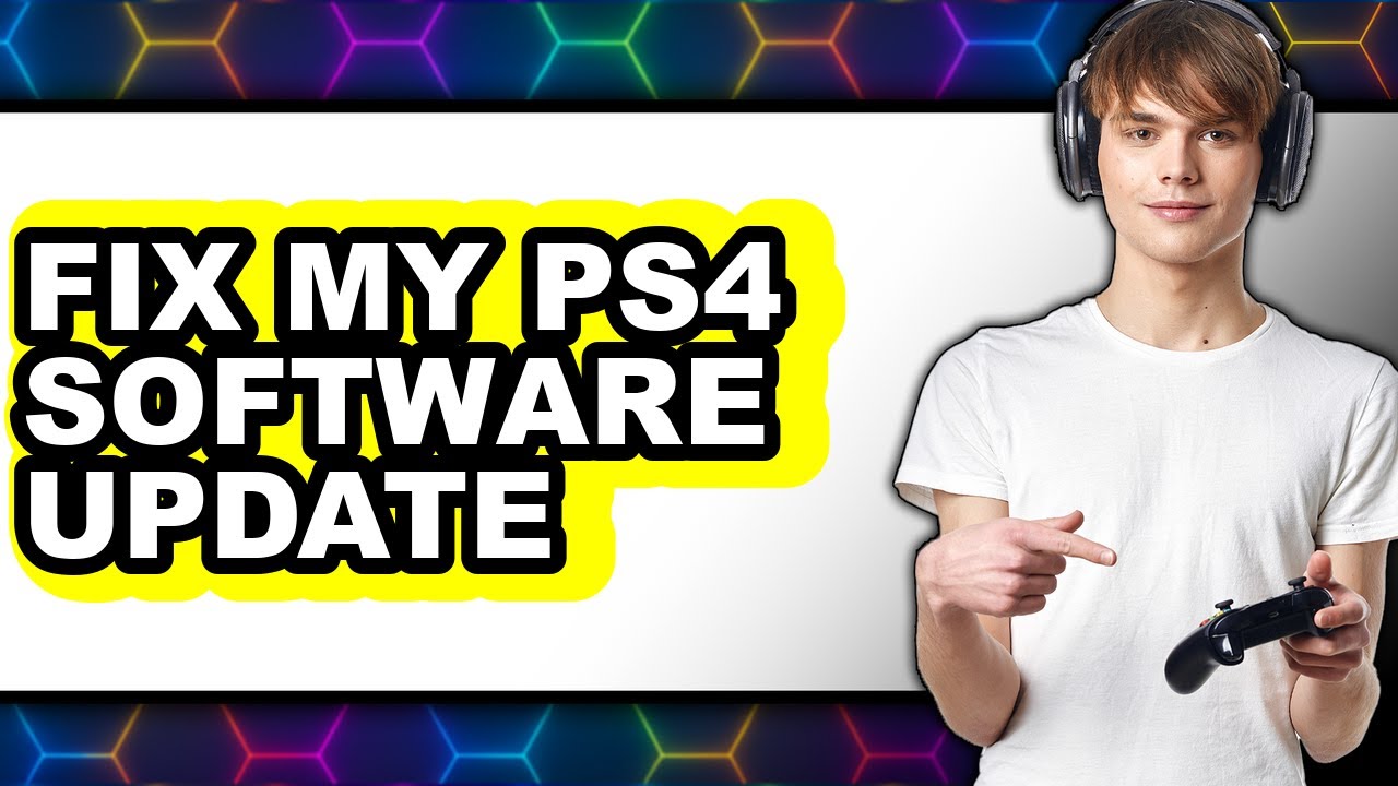 How to Fix My Ps4 Software Update (full Guide) - YouTube