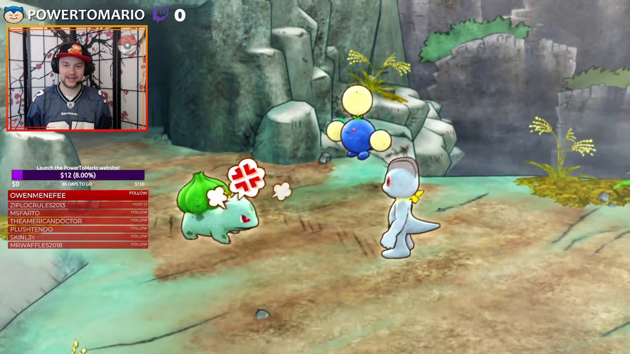 Pokemon Mystery Dungeon DX (PART 2) with PowerToMario! - More fun...now with THUNDER!