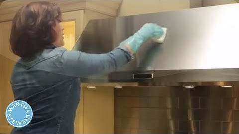 How to Clean the Range Hood - Martha Stewart