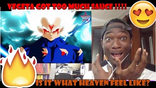 Vegeta Super Saiyan White Royal Bloodline Transformation - Reaction Anime War