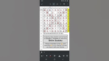 #Shorts How to Solve Deccan Herald Diagonal Sudoku 2322 | Solution | 15.12.2021