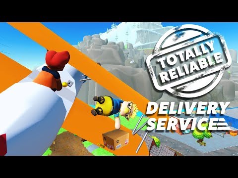 Totally Reliable Delivery Service - #1 - FEDEX WITH EXPLOSIONS! (4 Player Gameplay)