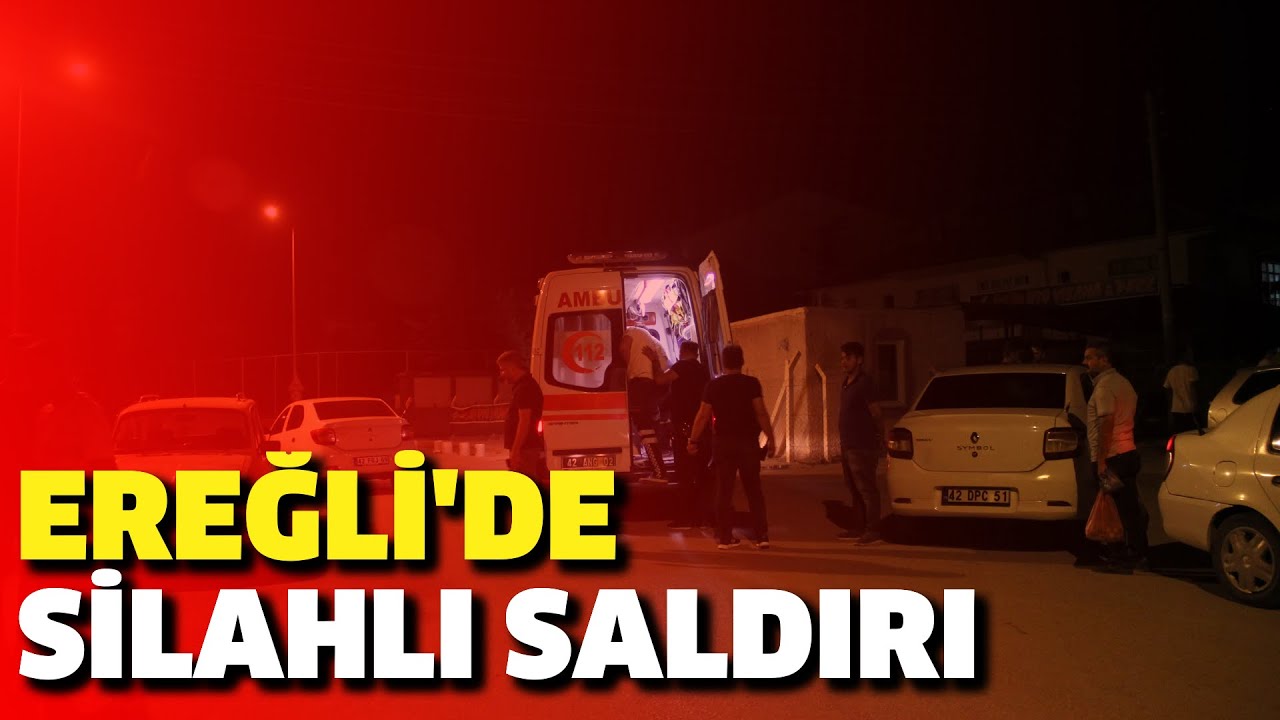 Ereğli'de Bir Kişi Silahla Yaralandı