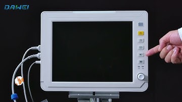 DAWEI Multi-Parameter Patient Monitor HM10 Unboxing Video