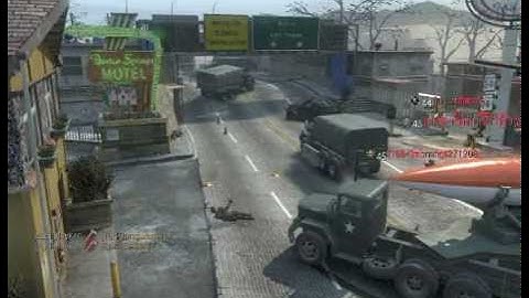 Epic double Tomahawk spawn kill across the map Convoy - Hoyken