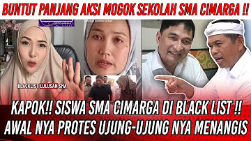 NETIZEN PUASS !! SISWA YANG MOGOK SEKOLAH AKHIR NYA DI BLACK LIST ? KDM SAMPAI IKUT KOMENTAR !!