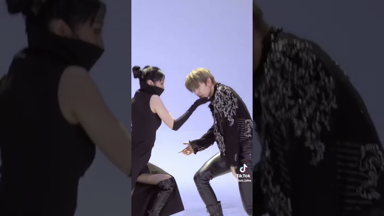 the tension between the dancers 