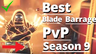The *PERFECT* Blade Barrage Hunter Subclass Build | Destiny 2 Best Gunslinger PvP Tips in Season 9!