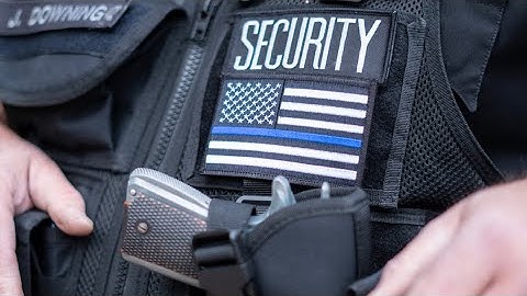 HOW TO BECOME AN ARMED SECURITY GUARD IN TEXAS!