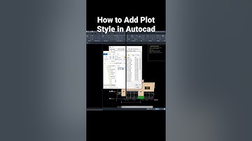 How to Add Plot Style in Autocad