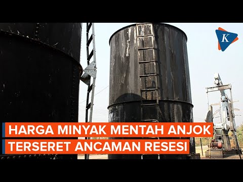 Harga Minyak Mentah Anjlok di Tengah Ancaman Resesi Global