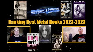 Ranking Best Metal/ Rock Books The Metal Voice's Best Picks 2022-2023