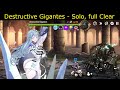 [E7] Destructive Gigantes - Dark Expedition - Full Auto, Solo clear (Updated Fenne Edition)