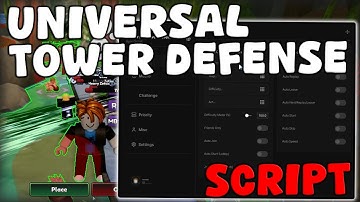 [🌀UPDATE] Roblox Universal Tower Defense Script Auto Farm, Macro & Inf Gems Pastebin 2025
