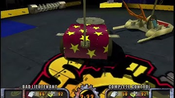 BattleBots GameCube video game Bad Lieutenant vs Complete Control