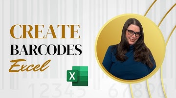 How to Create Barcodes in Microsoft Excel