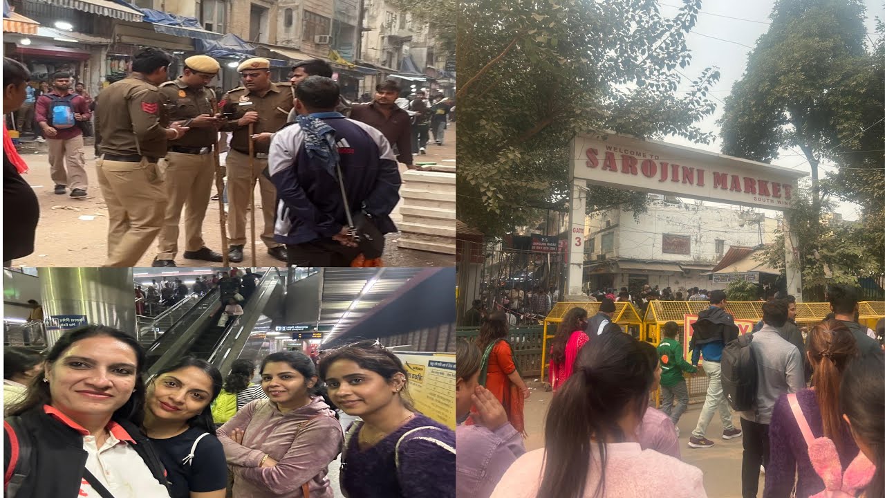 SN Market, New Delhi | Tight security 2025 👮 