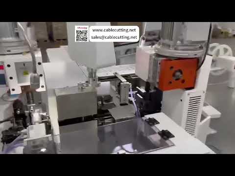 Multi Function Double Head Terminal Crimping Machine  Ribbon Cable High Speed Processing Tool
