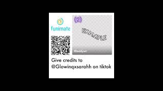 10 TEXT OVERLAY QR CODES FOR FUNIMATE! (FREE) || (LOOK AT THE DISC)