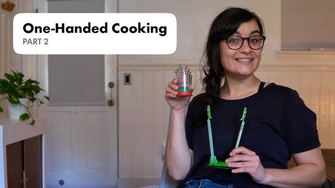 ONE-HANDED COOKING - Adaptive KITCHEN GADGETS Test - Does it Work