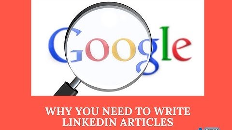 LinkedIn Articles in Featured Google Search Results