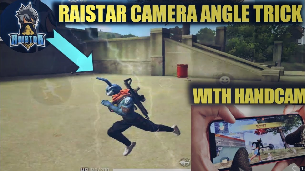 Raistar camera angle trick with handcam|raistar camera angle secret