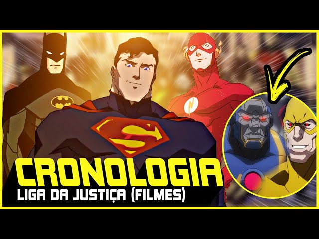 Thread by @UniversoDCnauta: #THREAD  Ordem Cronológica do Universo de  filmes animados da DC Comics (2013-2020) Liga da Justiça: Ponto de Ignição  (2013) Liga da Justiça…