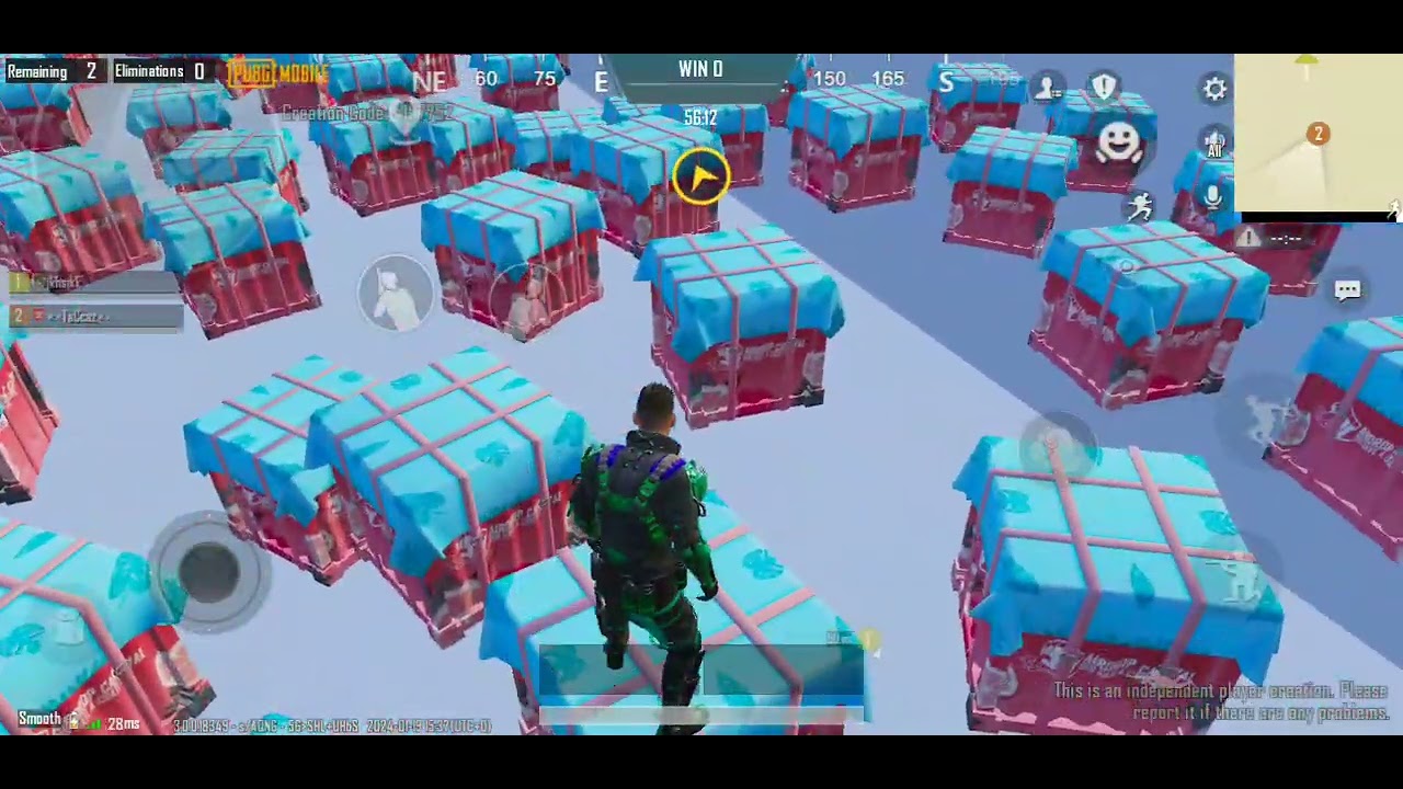 PUBG MOBILE 3.0 UNLIMITED FLARE DROP PARKOUR