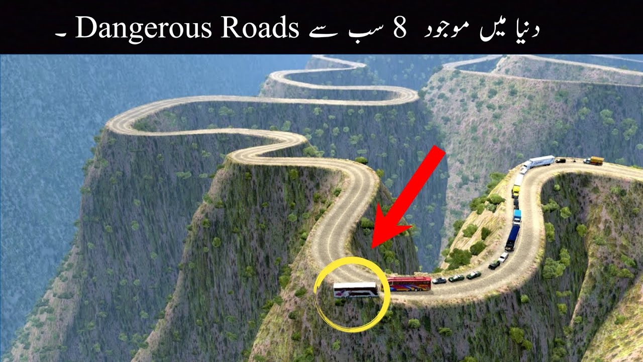 8 Most Dangerous Roads In The World Info World YouTube