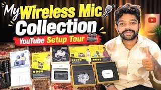 My Wireless Mic Collection 🎤🔥 | Digitek, Grenaro &amp; Gimbal Setup | Gujarati Vlogger