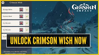Genshin Impact - Why You Should Unlock Crimson Wish Now [Frostbearing Tree Level 8]