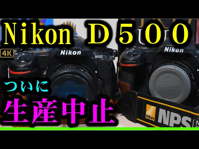 Nikon D500 ついに生産中止 完全 位相差AF機は、キヤノンだけになる