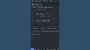 Python Basics: FUNCTIONS in Under a Minute! 🔧