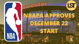 Nbapa Approves Dec 22 Start