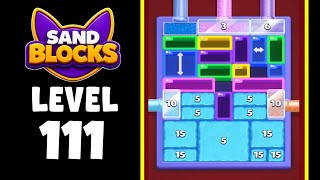 Sand Blocks level 111 walkthrough solution