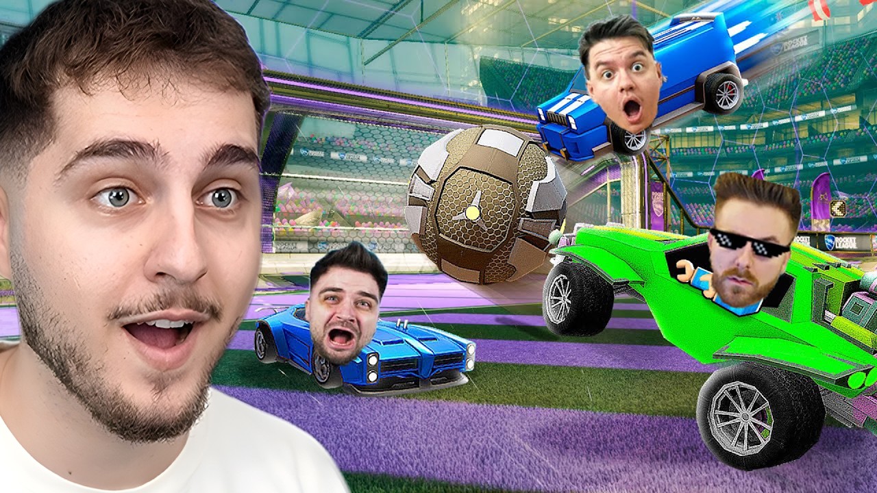 ROCKET LEAGUE cu YOUTUBERII..