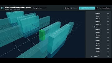 Warehouse 3D Viewer and Stock Monitor