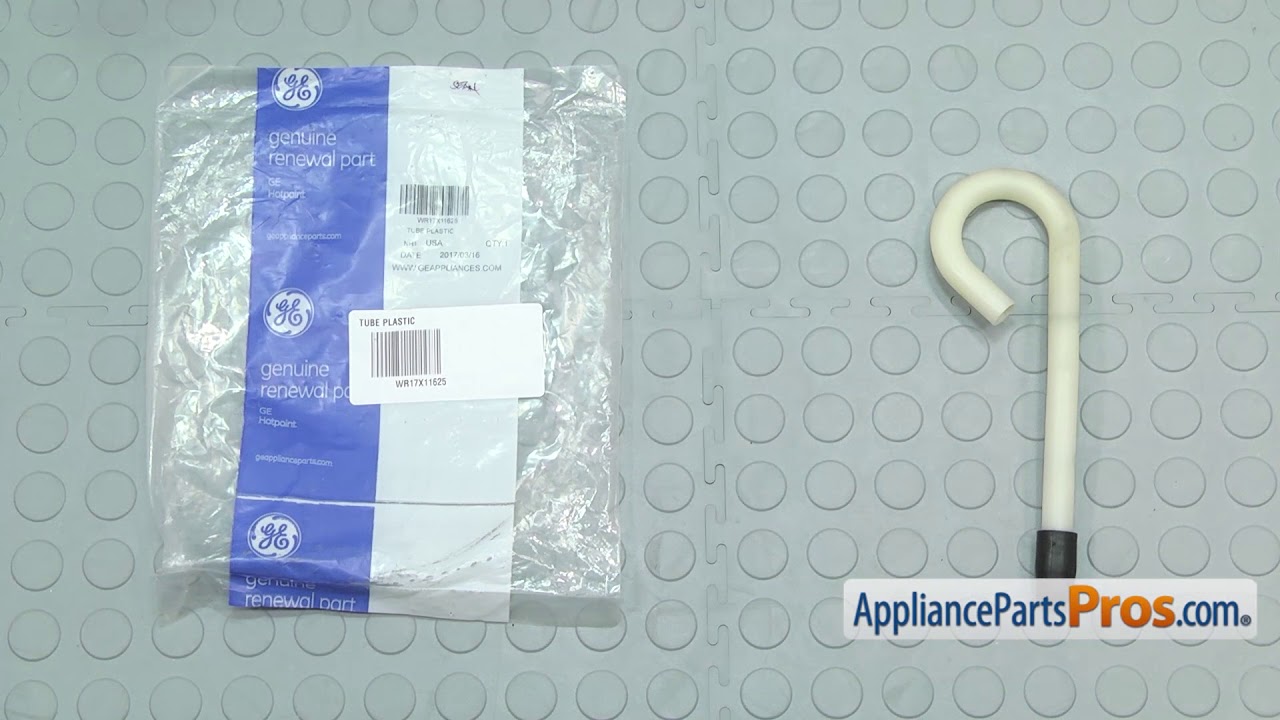 How To Ge Drain Tube Wr02x11426 Youtube