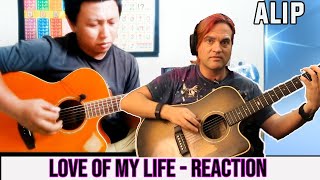 Guitar Teacher Reacts to Alip Ba Ta - Love of My Life Reaction (fingerstyle guitar) / Queen Cover