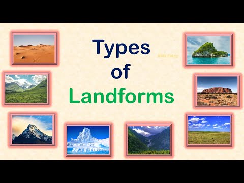 Types of Landforms| Landforms | Landforms video for Kids | Landforms on Earth - Kids Entry